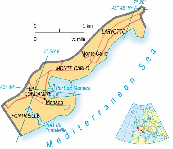 monaco carte